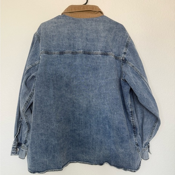 Universal Threads Oversized Long Sleeve Denim Jean Jacket | Size XXL - Picture 2 of 5